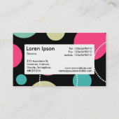 Center Label v4 - Spots & Circles 150816 Visitenkarte (Rückseite)