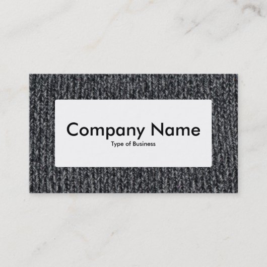 Center Label v4 - Wooly Jumper 02 Visitenkarte (Vorderseite)