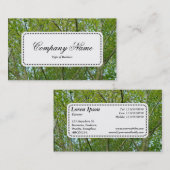 Center Label v5 - Japanisches Ahorn Visitenkarte (Vorne/Hinten)