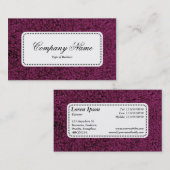 Center Label v5 - Wollteppich 02 Visitenkarte (Vorne/Hinten)