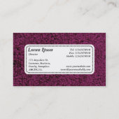 Center Label v5 - Wollteppich 02 Visitenkarte (Rückseite)