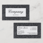 Center Label - Wooly Jumper 01 Visitenkarte (Vorne/Hinten)