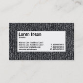 Center Label - Wooly Jumper 02 Visitenkarte (Rückseite)