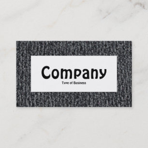 Center Label - Wooly Jumper 02 Visitenkarte