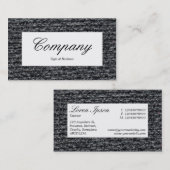 Center Label - Wooly Jumper 03 Visitenkarte (Vorne/Hinten)