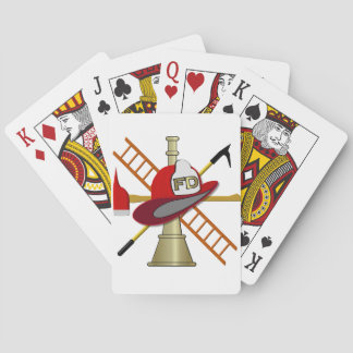Center Scramble Fire Department Design Spielkarten