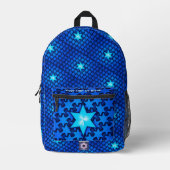 Center Star Bedruckter Rucksack (Vorderseite)
