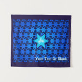 Center Star Wandteppich (Vorderseite (Horizontal))