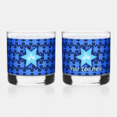 Center Star Whiskyglas (Vorderseite)