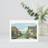 Center Street, Casper, Wyoming Postkarte (Stehend Vorderseite)