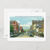 Center Street, Casper, Wyoming Postkarte (Vorne/Hinten)