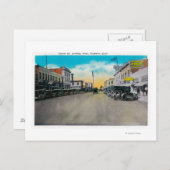 Center Street Looking WestAnaheim, CA Postkarte (Vorne/Hinten)