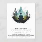 Center Within | Waldmeditation Flyer (Hinten)
