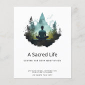 Center Within | Waldmeditation Flyer (Hinten)
