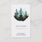 Center Within | Waldmeditation Visitenkarte (Vorderseite)