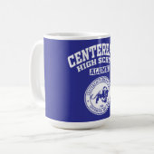 Centereach High School NY Alumni-Tasse Kaffeetasse (Vorderseite Links)