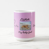 Centered Photo Tribute Mug Kaffeetasse (Mittel)