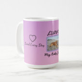 Centered Photo Tribute Mug Kaffeetasse (Vorderseite Links)