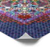 CenterPeace, das Licht in Mandala Poster (Ecke)