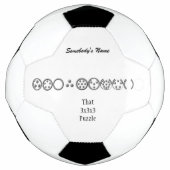 Centesimal 10 DGT '3x3x3 Puzzle'von Kenneth Yoncic Fußball (Vorderseite)