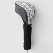 Centesimal 10 Digit Pi von Kenneth Yoncich Golf Headcover (angewinkelt)
