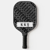 Centesimal 10 Digit Pi von Kenneth Yoncich Pickleball Schläger (Rückseite)