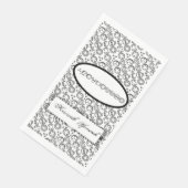 Centesimal 10 Digit Pi von Kenneth Yoncich Serviette (Ecke)
