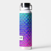 Centesimal 10 Digit Pi von Kenneth Yoncich Trinkflasche (Rückseite)