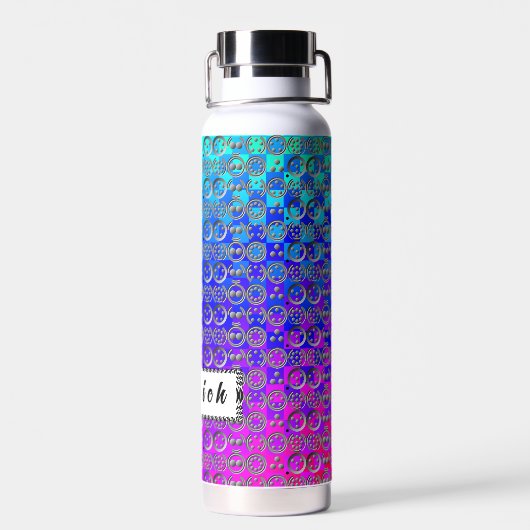 Centesimal 10 Digit Pi von Kenneth Yoncich Trinkflasche (Rückseite)