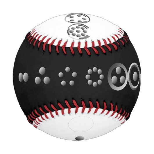 Centesimal 12Digit Fibonacci Sequence von K Yoncic Baseball (Rückseite)