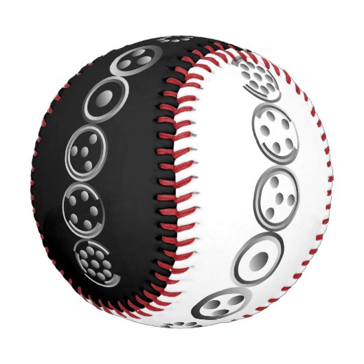 Centesimal 12Digit Fibonacci Sequence von K Yoncic Baseball (Schrägansicht)