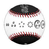 Centesimal 12Digit Fibonacci Sequence von K Yoncic Baseball (Vorderseite)