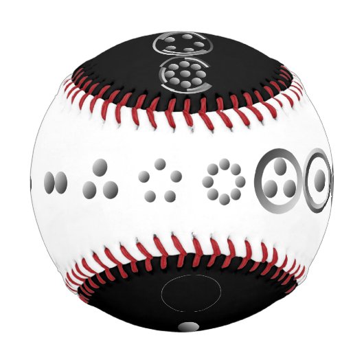 Centesimal 12Digit Fibonacci Sequence von K Yoncic Baseball (Vorderseite)