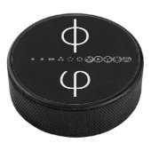 Centesimal 12Digit Fibonacci Sequence von K Yoncic Eishockey Puck (3/4)