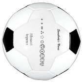 Centesimal 12Digit Fibonacci Sequence von K Yoncic Fußball (Gedreht)