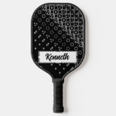 Centesimal 12Digit Fibonacci Sequence von K Yoncic Pickleball Schläger (Vorderseite)