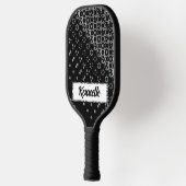 Centesimal 12Digit Fibonacci Sequence von K Yoncic Pickleball Schläger (Links)