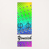 Centesimal 12Digit Fibonacci Sequence von K Yoncic Yogamatte (Vorderseite)