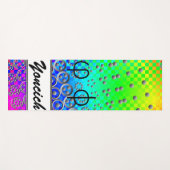 Centesimal 12Digit Fibonacci Sequence von K Yoncic Yogamatte (Vorderseite (Horizontal))