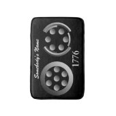 Centesimal 1776 von Kenneth Yoncich Badematte (Vorderseite Vertikal)