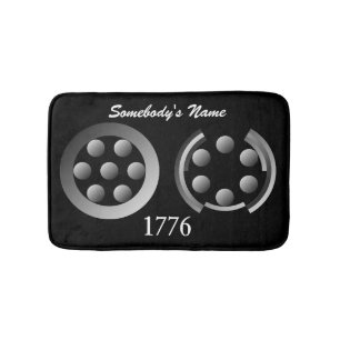 Centesimal 1776 von Kenneth Yoncich Badematte
