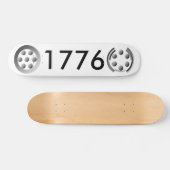 Centesimal 1776 von Kenneth Yoncich Skateboard (Horizontal)