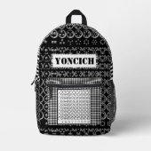 Centesimal Number Chart Ls by Kenneth Yoncich Bedruckter Rucksack (Vorderseite)