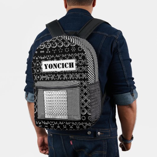 Centesimal Number Chart Ls by Kenneth Yoncich Bedruckter Rucksack (Insitu (Modell))
