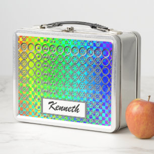 Centesimal Number Chart S-L von Kenneth Yoncich Metall Lunch Box