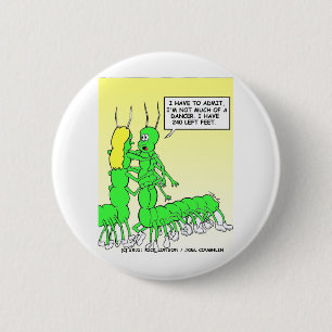 Centipede Dancing Funny T-Shirts, Geschenke & Samm Button