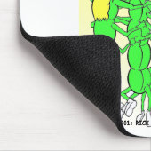 Centipede Dancing Funny T-Shirts, Geschenke & Samm Mousepad (Ecke)