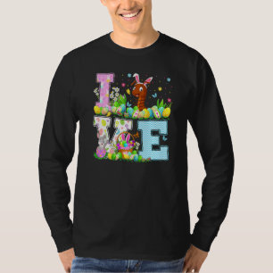 Centipede Ostereier Jagd Sonnige Liebe Centipede E T-Shirt