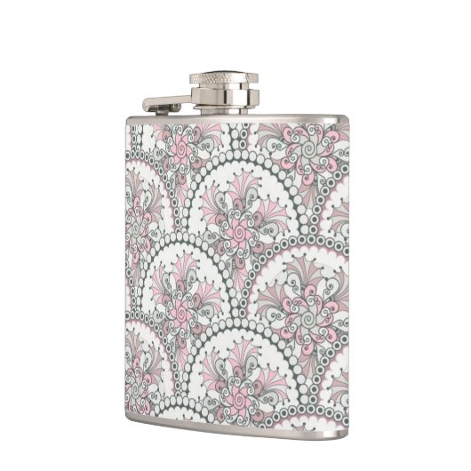 Centle Vintages Muster Flachmann (Links)