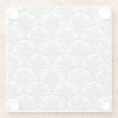 Centle Vintages Muster Glasuntersetzer (Rückseite)